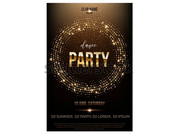 Dance Party Flyer Template