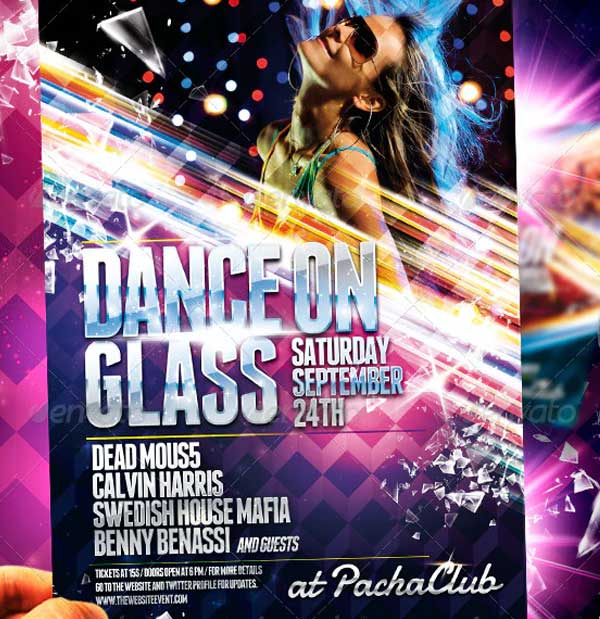 Dance NightClub Party Flyer Template