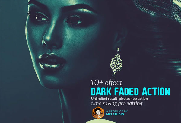 Dark Faded Magazine Action