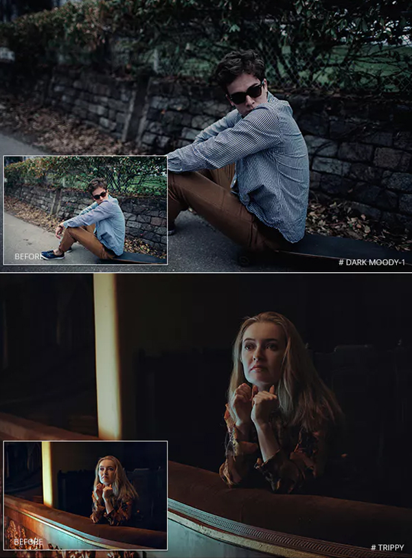 Darkish Mood Photoshop Action