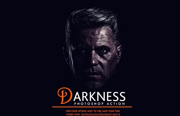 Darkness Photoshop Action Editable Download