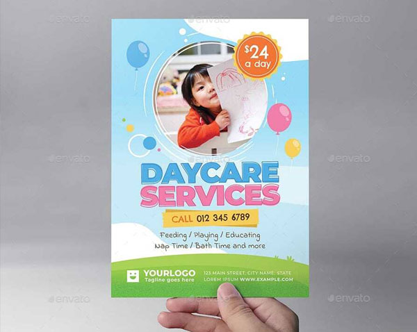 Daycare Flyer Template