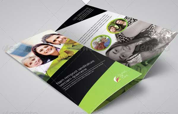 Daycare Trifold Brochure Template