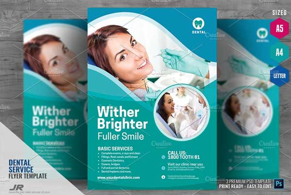Dental Clinic Promotional Flyer Design