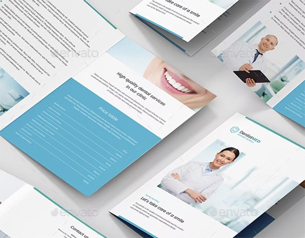 Dentist Brochures Bundle Print Templates