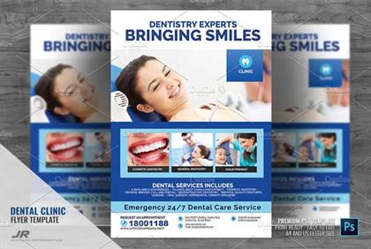 Dentistry and Dental Flyer Templates