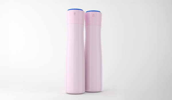 Deodorant Spray Bottle Mockup PSD