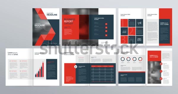Design Layout IT Brochure Templates