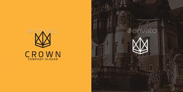 Diamond Crown Development Logo Template