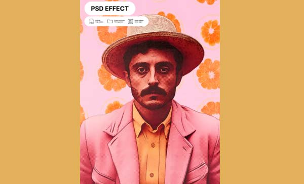 Digital Vector Art Photoshop Free Action