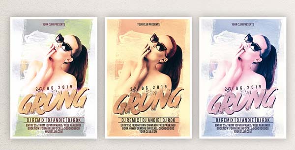 Dirty Bass Club Flyer Template