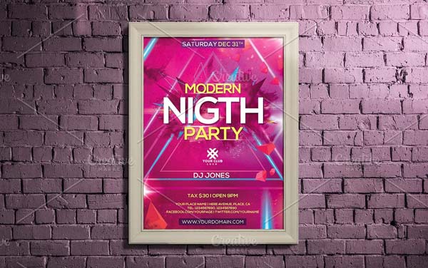 Dirty Party Flyer Design Template