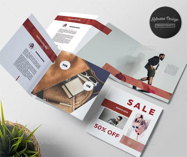 Discount Sale Brochure Template