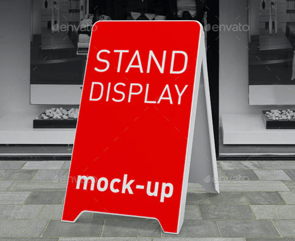 Display Stand Mockups