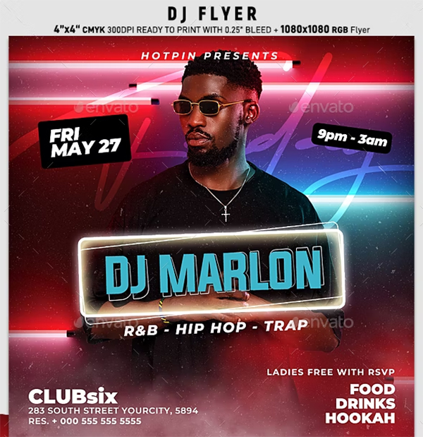 Dj Flyer Templates PSD