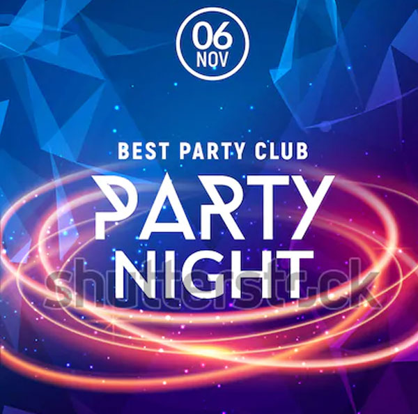 Best Dj Night Dance Party Poster Templates