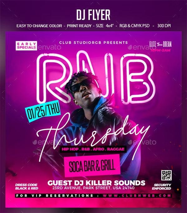 Dj PSD Flyer Design