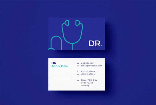 Doctor Minimalistic Business Card Template