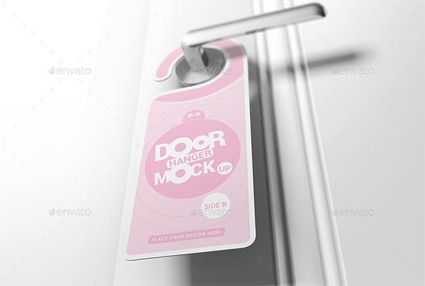Door Hanger Mockups