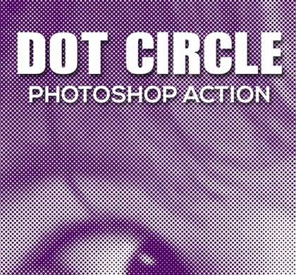 Dot Circle Photoshop Action