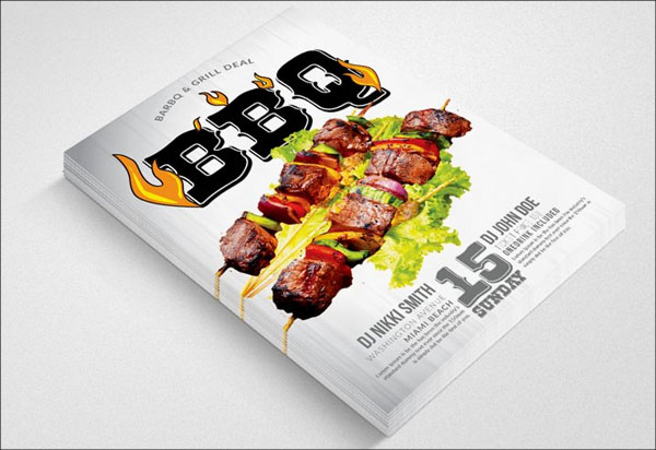 Download BBQ Flyer Template