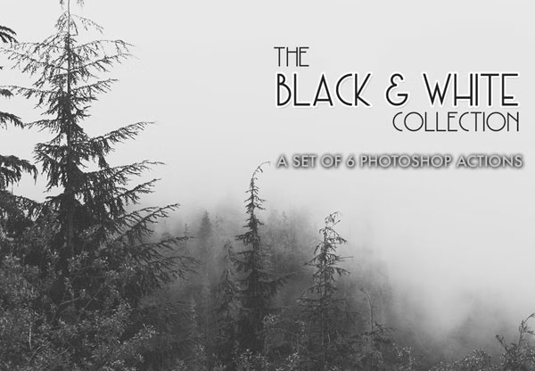 Download Best Black and White Photoshop Actions