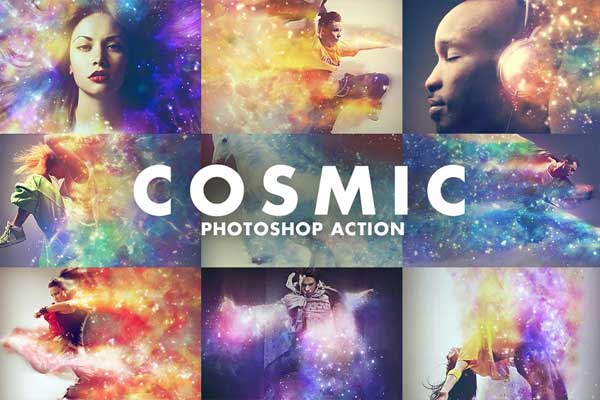 Download Cosmic Photoshop Actions