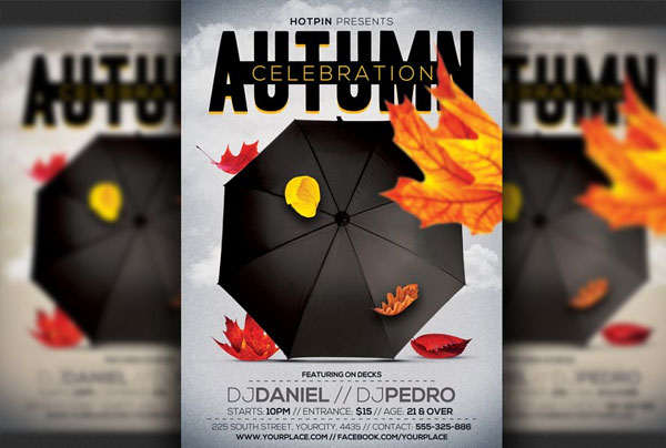 Download Fall Autumn Flyer Template