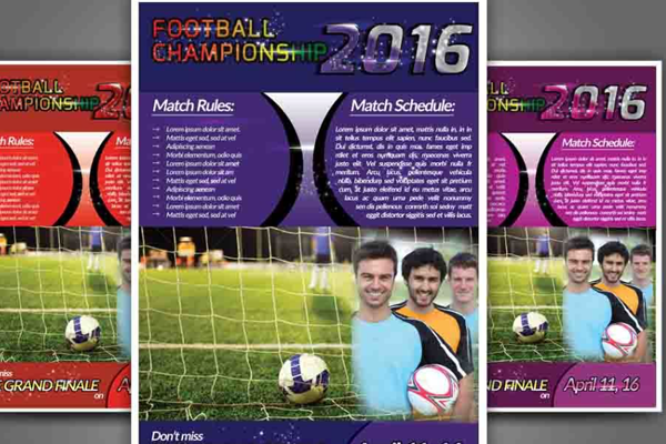 Download Football Flyer Template