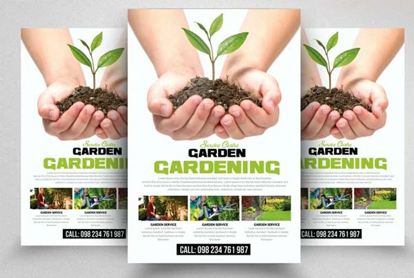 Download Garden Service Flyer Templates
