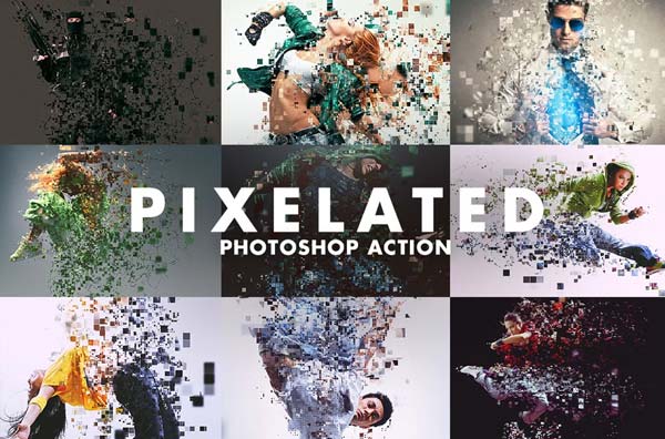 Free Download Pixelator Photoshop Actions