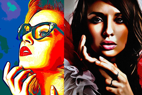 Download Realistic Painting Effect PS Action