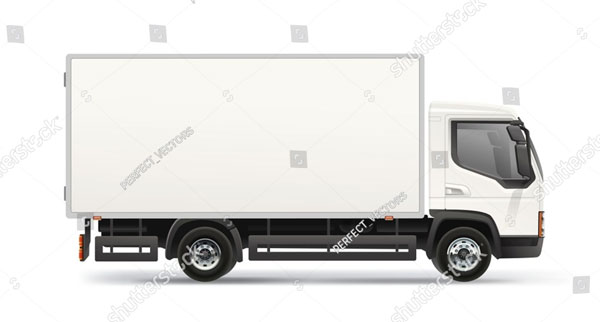 Download Realistic Truck Mockups Design Free