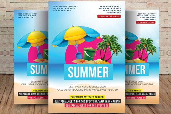 Download Summer House Party Flyer
