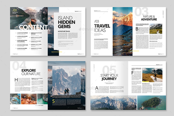 Download Travel Magazine Template