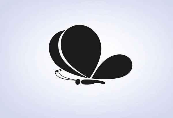 Drawing Butterfly Logo