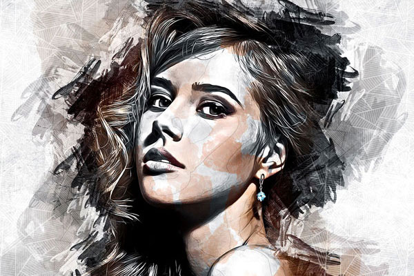 Drawing Paint Photoshop Actions