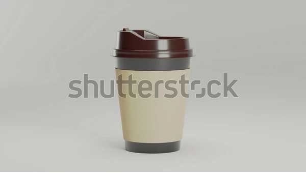 Drinking Cup Packing Mockup
