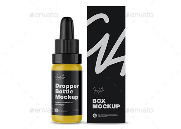 Dropper Bottle Mockup