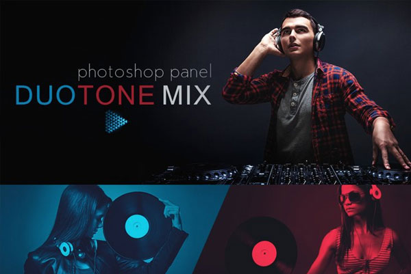 DuoTone Mix Panel Actions