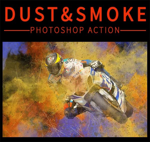 Dust & Smoke Photoshop Action