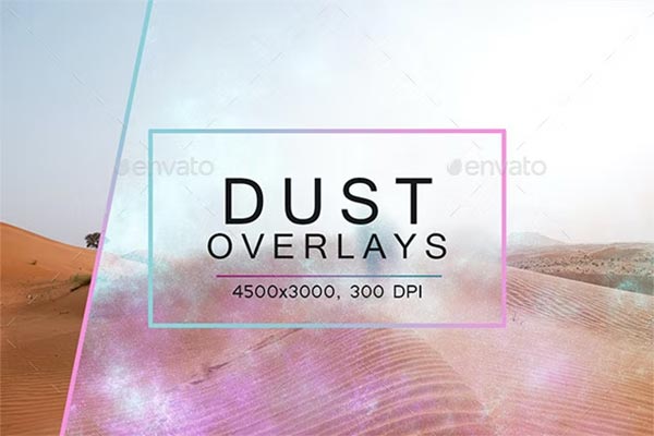 Dust Photoshop Overlays Pack
