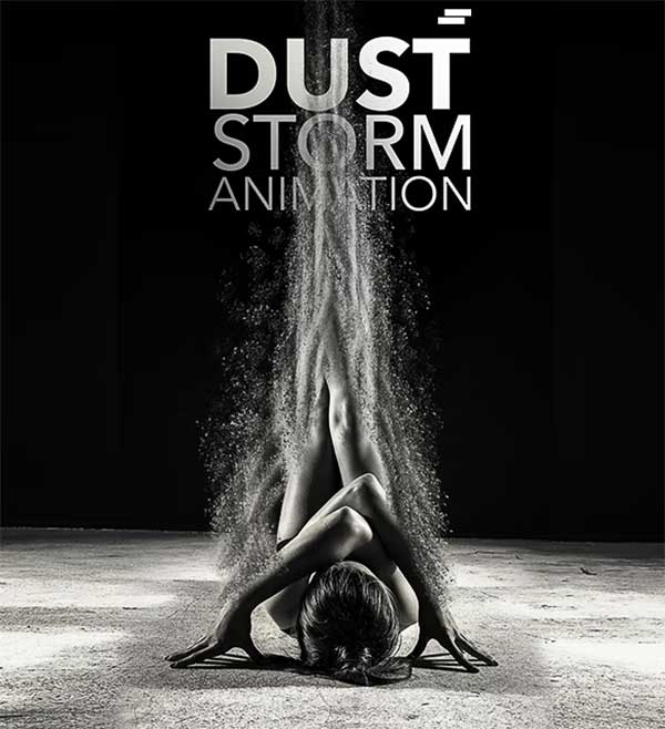 Dust Storm Animation Photoshop Action