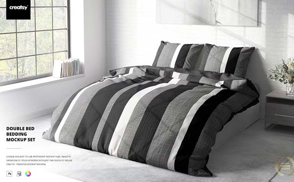 Duvet Mockup Free Download