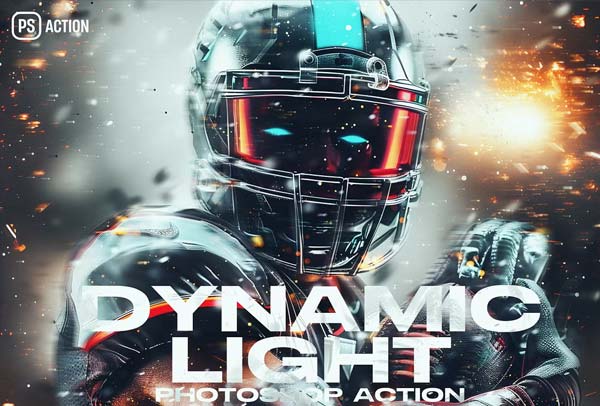 Dynamic Light Photoshop Action