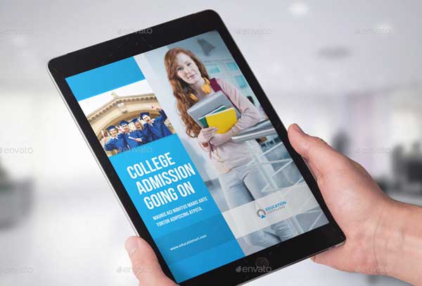 E-Brochure University Prospectus Design Template