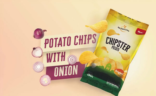 Easy to use Chips Bag Mockup