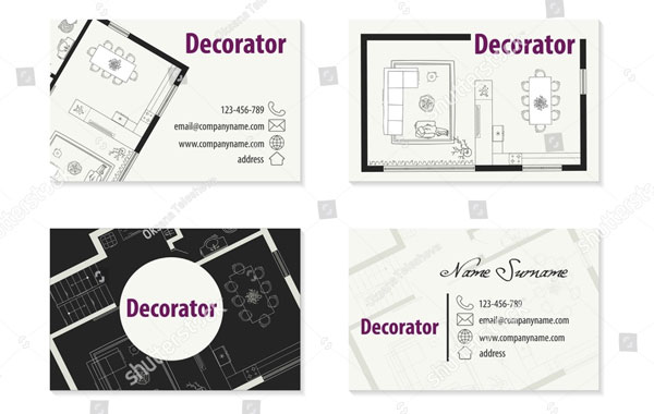 Editable Architect Business Card Template