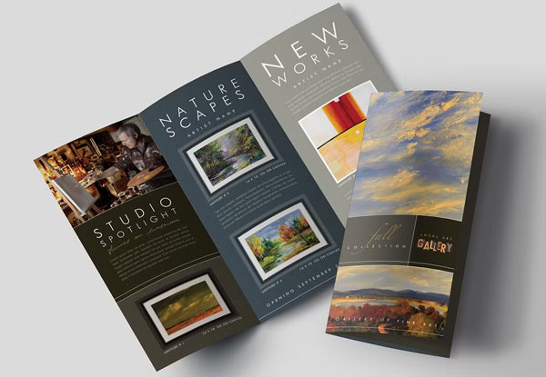 Editable Art Brochure Templates