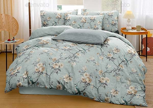 Editable Bedding Mockups